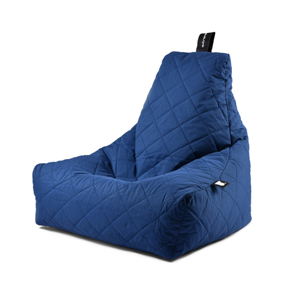 Extreme Lounging outdoor b-bag mighty-b quilted - Royalblauw