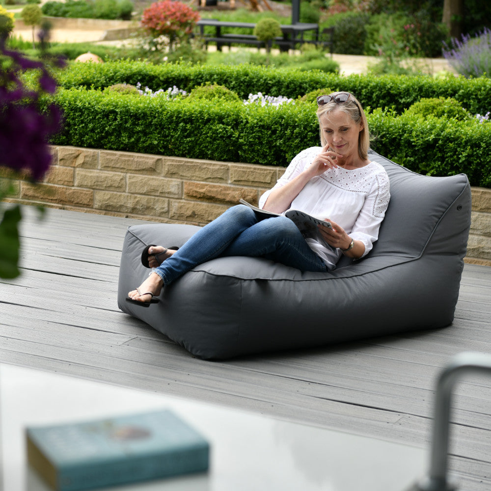 Extreme Lounging b-bed lounger - ligbed - zilvergrijs